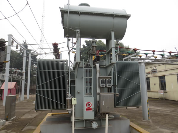 變壓器免維護呼吸器安裝實景 變壓器免維護呼吸器安裝實景