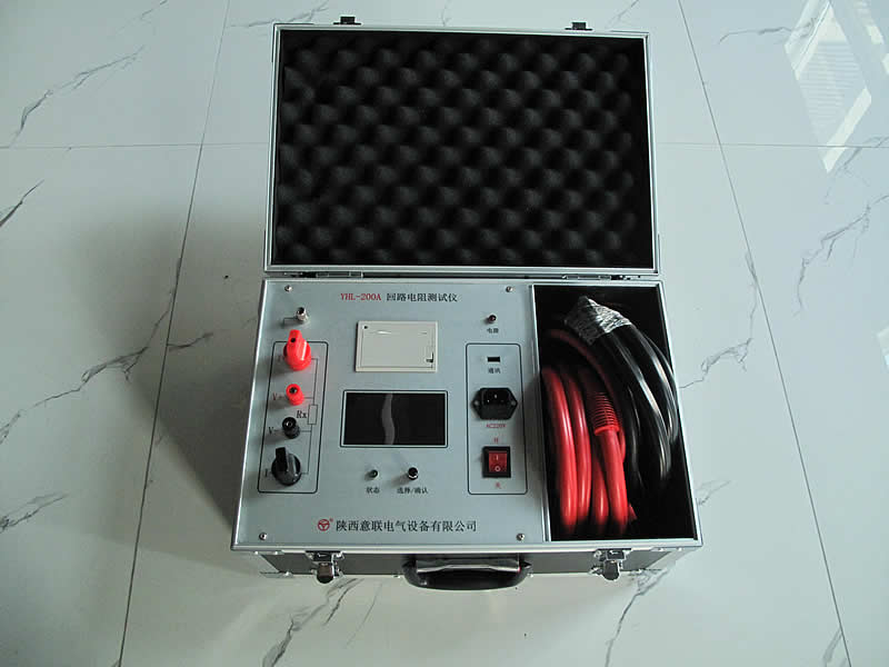 回路電阻測試儀正面 回路電阻測試儀正面