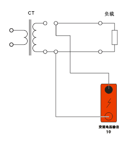互感器特性綜合測(cè)試儀二次負(fù)載接線圖 互感器特性綜合測(cè)試儀二次負(fù)載接線圖