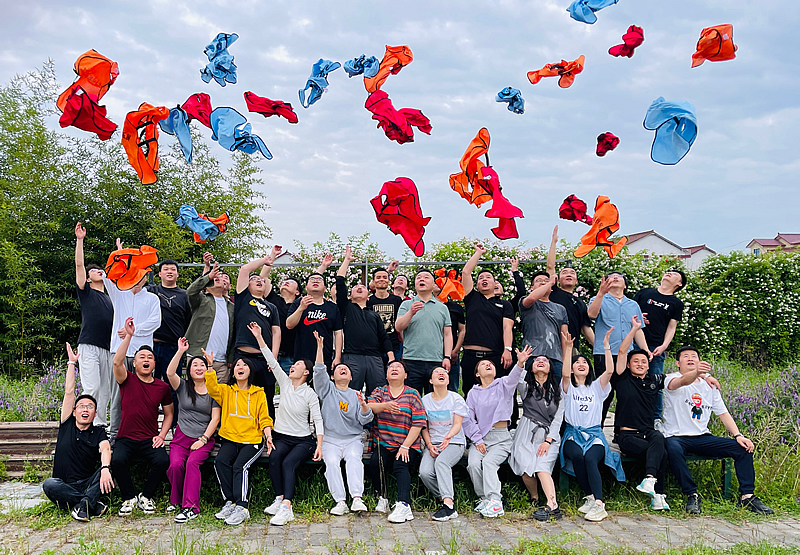 意聯電氣漢中龍頭山團建拓展之旅8 意聯電氣漢中龍頭山團建拓展之旅8